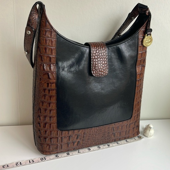 Brahmin Vintage Shoulder Crossbody Bag - Picture 15 of 17